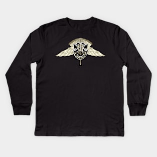 HALO Badge - SF DUI Kids Long Sleeve T-Shirt